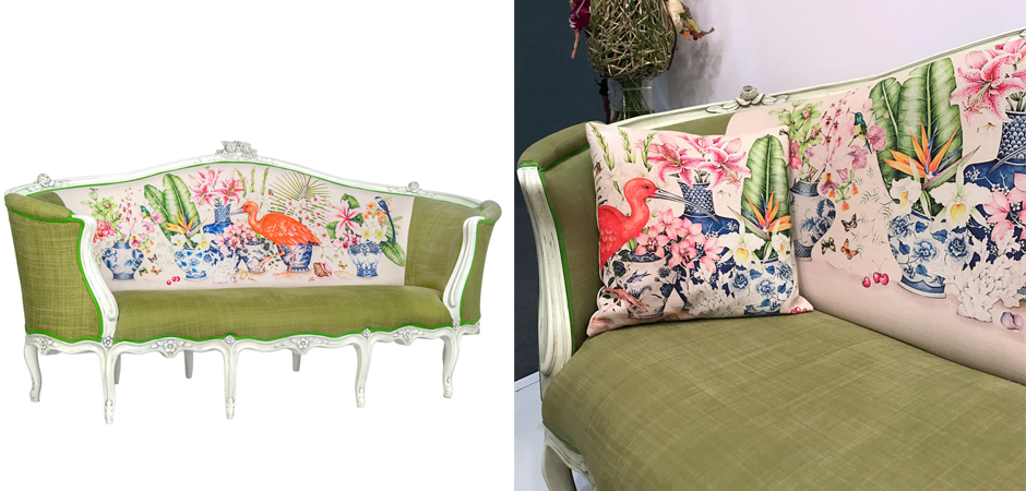 Диван Poetry of Flowers and Birds Sofa Диван Poetry of Flowers and Birds Sofa - Loft-Concept в Кирове