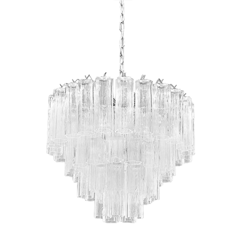 Люстра Touchet Chandeliers Хром Прозрачный Люстра Touchet Chandeliers Хром Прозрачный в Кирове | Loft Concept