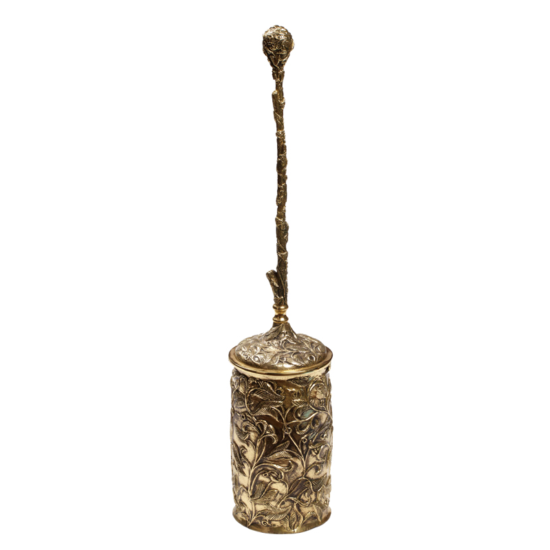 Ёрш для туалета Bronze Toilet Brush Бронза Ёрш для туалета Bronze Toilet Brush Бронза в Кирове | Loft Concept