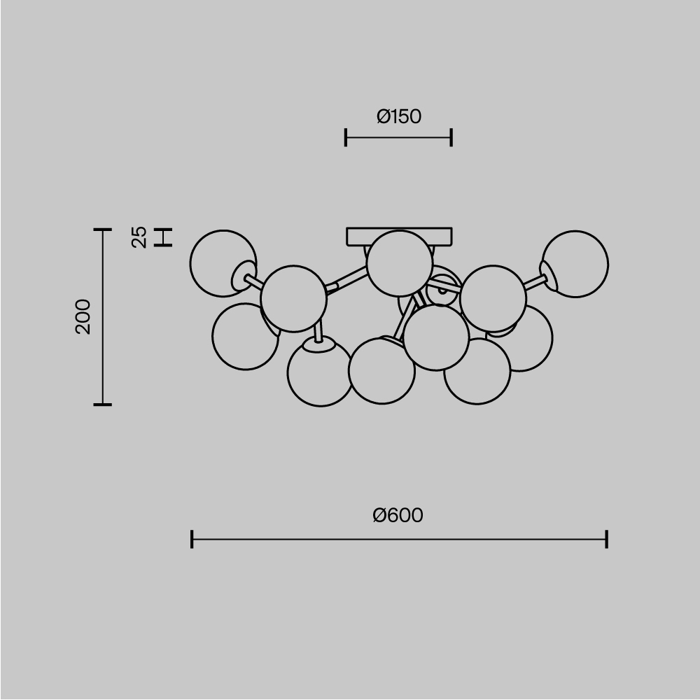 Потолочный светильник Dallas G9 в Кирове
