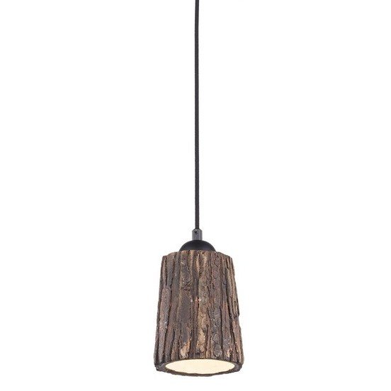 Люстра Wood Log Pendant Коричневый Люстра Wood Log Pendant Коричневый в Кирове | Loft Concept