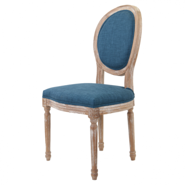 Стул French chairs Provence Indigo Chair Голубой пастельный Бежевый Стул French chairs Provence Indigo Chair Голубой пастельный Бежевый в Кирове | Loft Concept