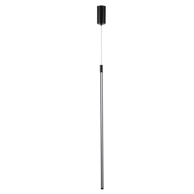 Подвесной светильник Trumpet Tube Black Thin Line Черный Белый Подвесной светильник Trumpet Tube Black Thin Line Черный Белый в Кирове | Loft Concept