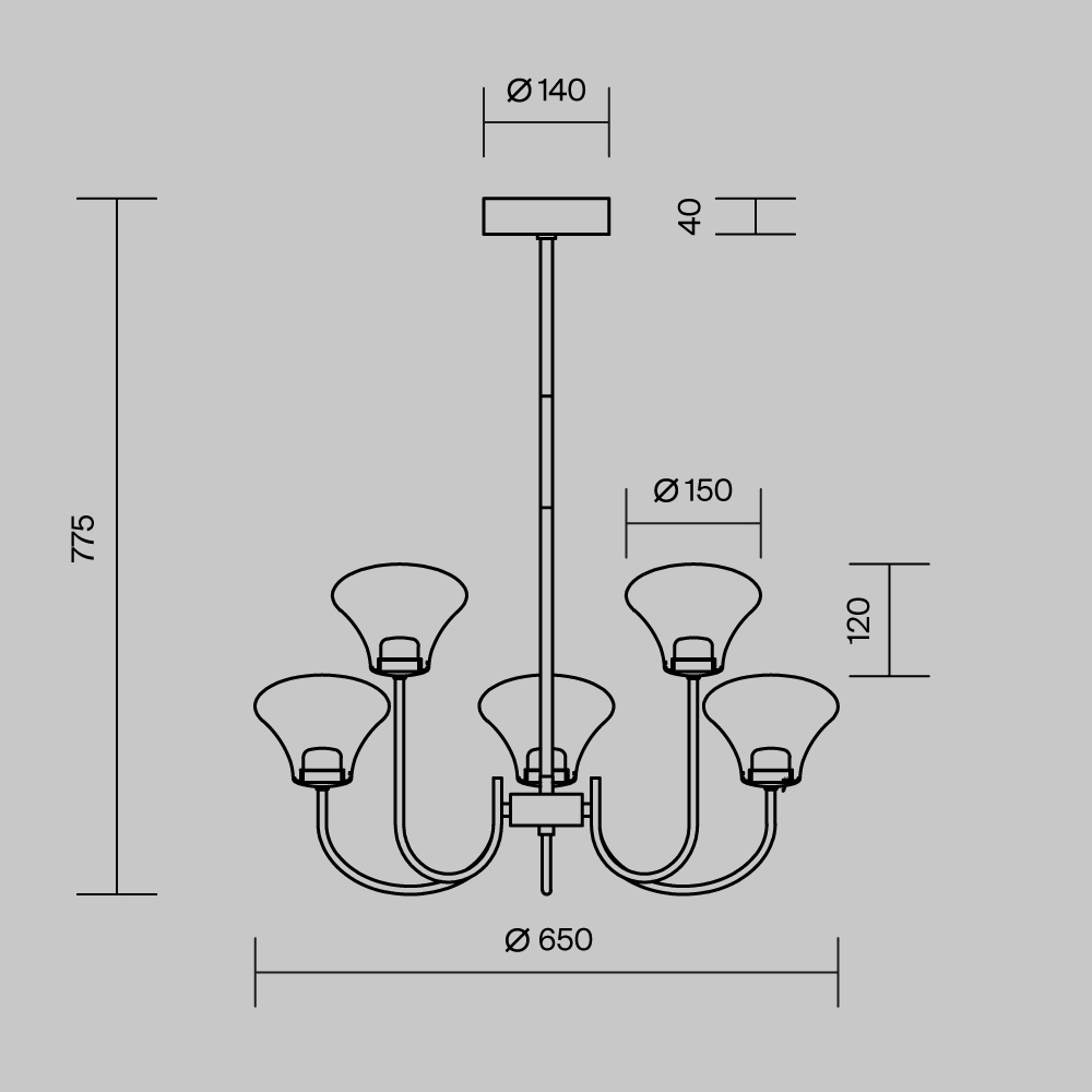 Люстра подвесная Dynasty 3000К в Кирове