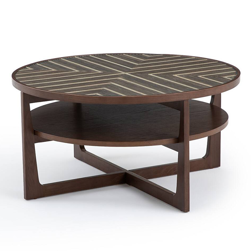 Кофейный стол Rumon Coffee Table Коричневый Кофейный стол Rumon Coffee Table Коричневый в Кирове | Loft Concept