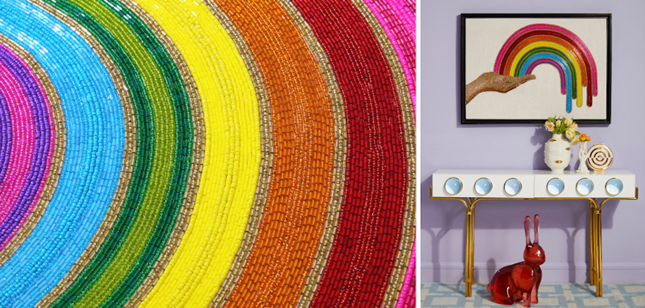 Панно Jonathan Adler RAINBOW BEADED WALL ART Панно Jonathan Adler RAINBOW BEADED WALL ART - Loft-Concept в Кирове