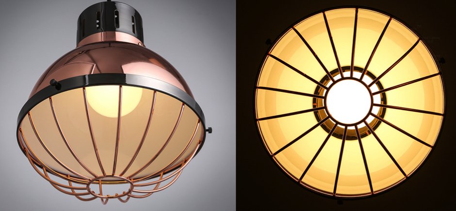 Подвесной светильник Ufo Copper Pendant Small Подвесной светильник Ufo Copper Pendant Small - Loft-Concept в Кирове