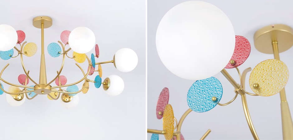 Потолочная Люстра MATISSE Multi glass 8 плафонов Потолочная Люстра MATISSE Multi glass 8 плафонов - Loft-Concept в Кирове