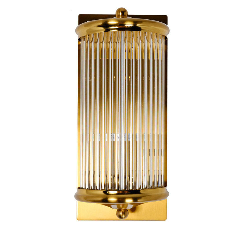 Бра Einar Glass TUBE Gold Золотой Бра Einar Glass TUBE Gold Золотой в Кирове | Loft Concept