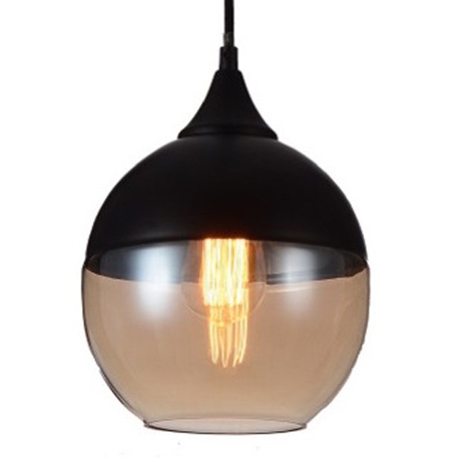 Подвесной светильник Smoke Glass Light Pendant Sphere Подвесной светильник Smoke Glass Light Pendant Sphere в Кирове | Loft Concept