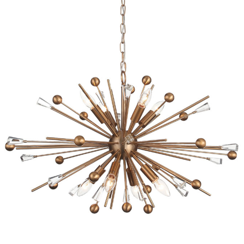 Люстра Спутник GIANT SPUTNIK Chandelier Copper Медь Люстра Спутник GIANT SPUTNIK Chandelier Copper Медь в Кирове | Loft Concept