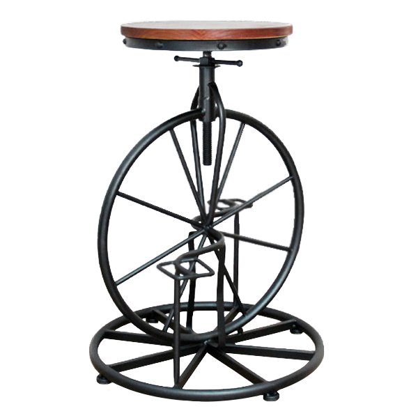 Барный стул Велосипед Lovt Bar Stool bicycle Коричневый Черный Барный стул Велосипед Lovt Bar Stool bicycle Коричневый Черный в Кирове | Loft Concept
