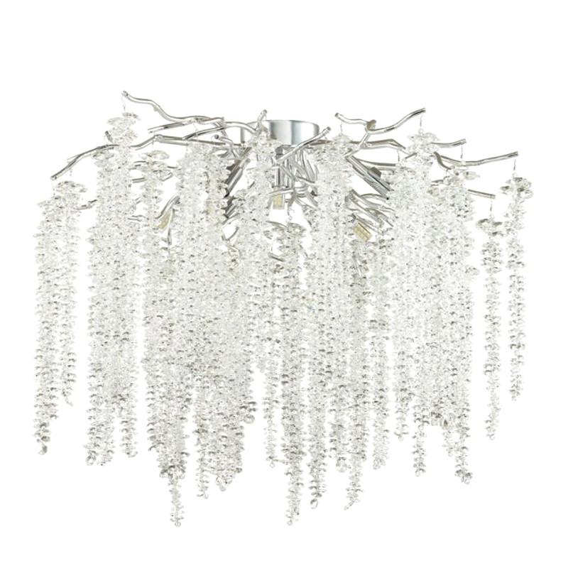 Люстра Хрустальная Fairy Tree Silver на 8 ламп Серебряный Люстра Хрустальная Fairy Tree Silver на 8 ламп Серебряный в Кирове | Loft Concept