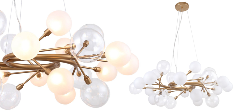 Люстра Berries Chandelier White 85 Люстра Berries Chandelier White 85 - Loft-Concept в Кирове