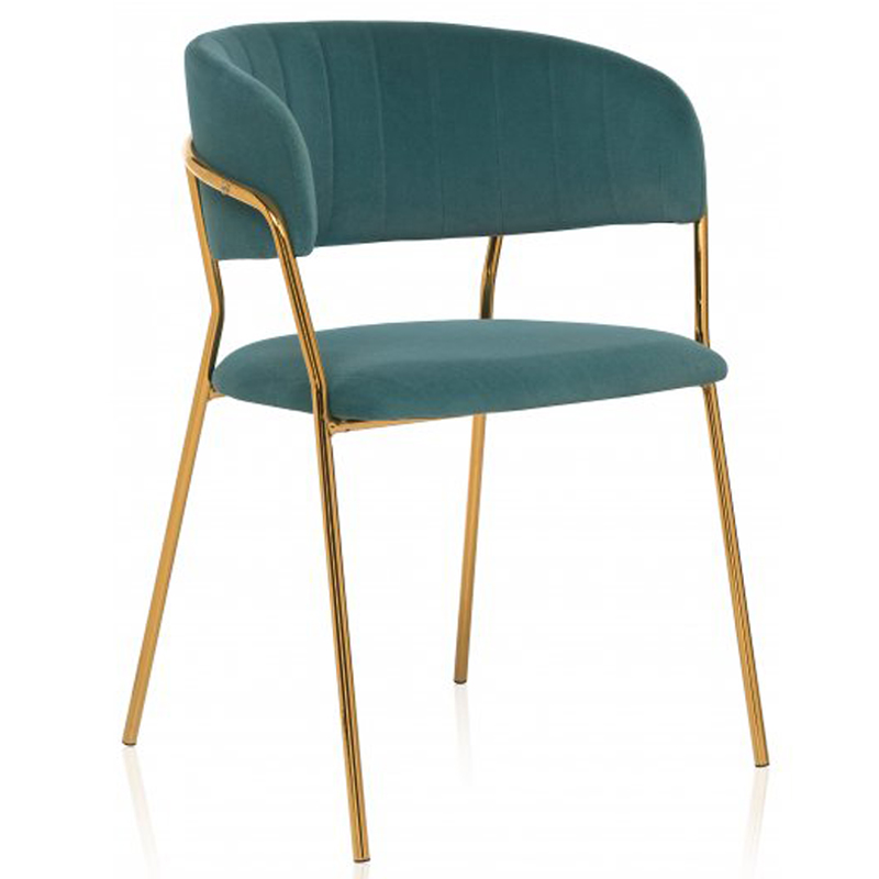 Стул Janine Stool Зеленый Золотой Стул Janine Stool Зеленый Золотой в Кирове | Loft Concept