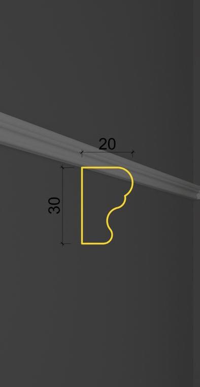 Гладкий молдинг MT-29 в Кирове