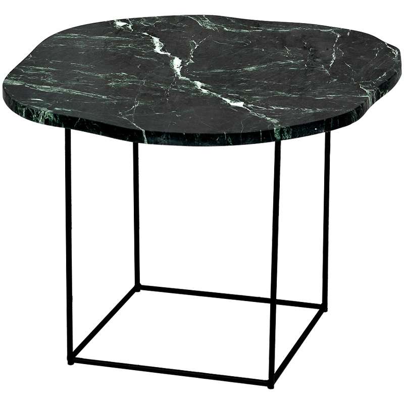 Кофейный стол с зелёной мраморной столешницей Gillespie Coffee Table Черный Зеленый Кофейный стол с зелёной мраморной столешницей Gillespie Coffee Table Черный Зеленый в Кирове | Loft Concept