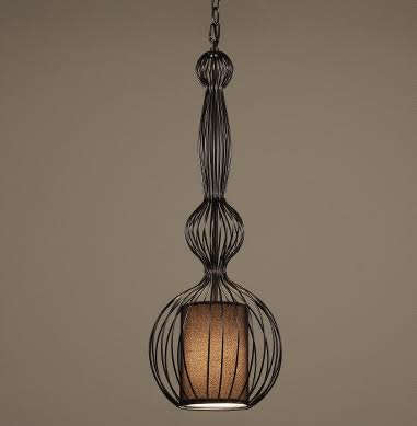 Подвесной светильник Wire Dream Pendant 3 Черный Белый Подвесной светильник Wire Dream Pendant 3 Черный Белый в Кирове | Loft Concept