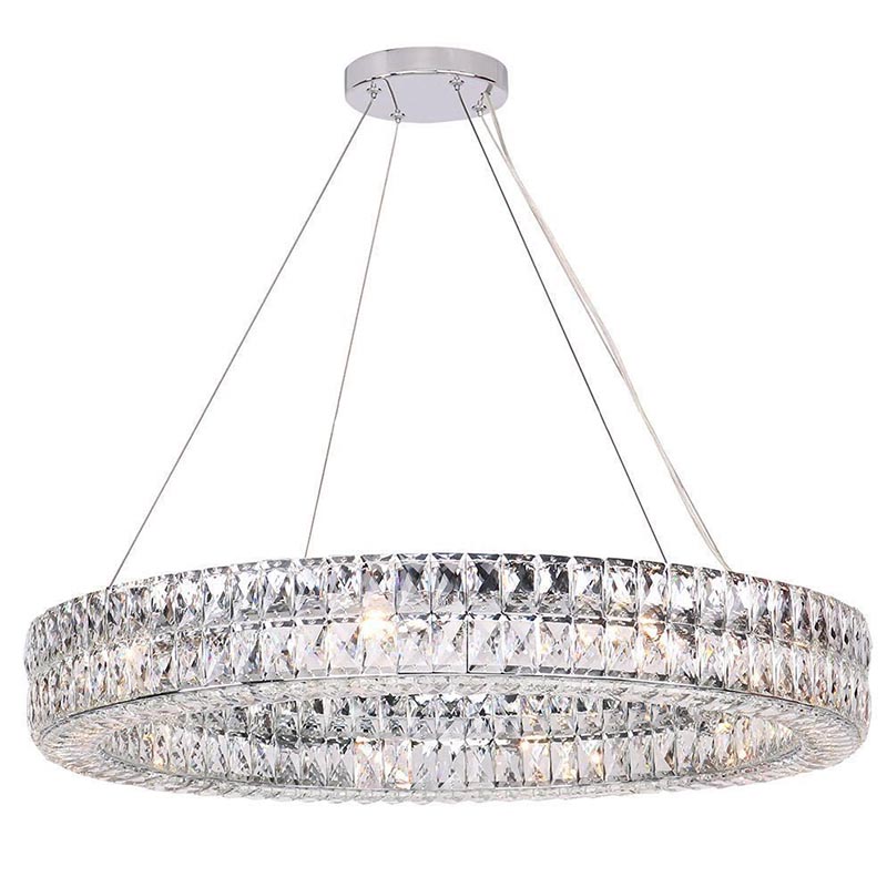 Люстра Crystal Regena Chrome Chandelier 18 Хром Прозрачный (Transparent) Люстра Crystal Regena Chrome Chandelier 18 Хром Прозрачный (Transparent) в Кирове | Loft Concept