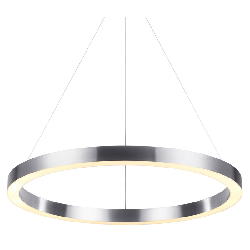 Подвесной светильник Nickel Ribbon Ring 80 Никель Подвесной светильник Nickel Ribbon Ring 80 Никель в Кирове | Loft Concept