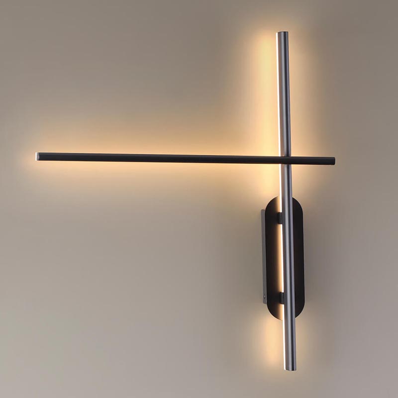 Бра Rolf Two Black Lines Черный Бра Rolf Two Black Lines Черный в Кирове | Loft Concept