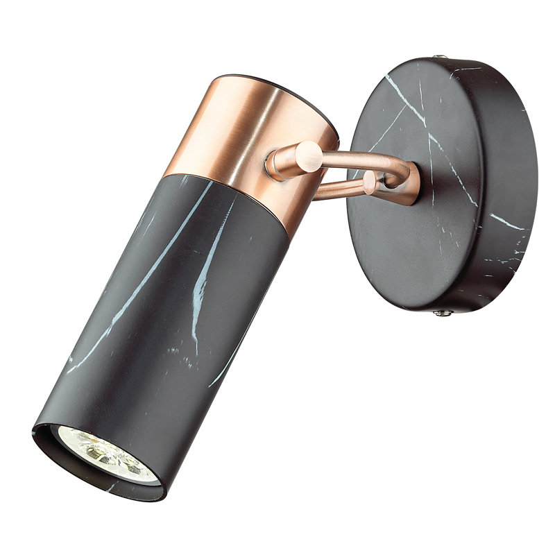 Бра Nadine Sconce black Черный матовый Медь Бра Nadine Sconce black Черный матовый Медь в Кирове | Loft Concept