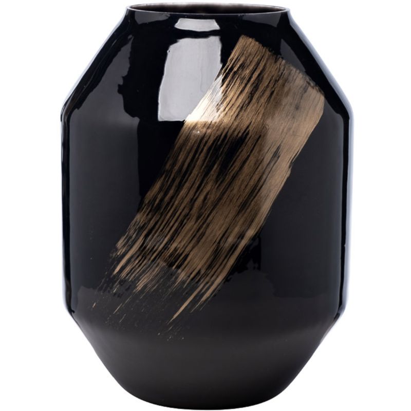 Ваза Adrianna is black with a smear 30 Черный Ваза Adrianna is black with a smear 30 Черный в Кирове | Loft Concept