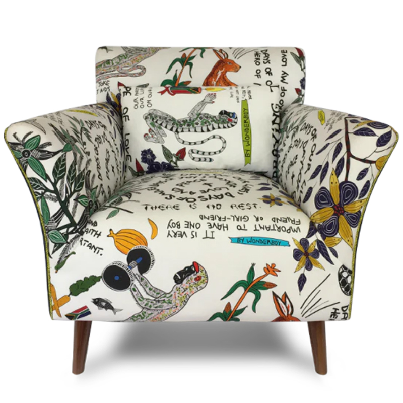 Кресло Wonderboy Occasional Chair Белый Мульти Кресло Wonderboy Occasional Chair Белый Мульти в Кирове | Loft Concept