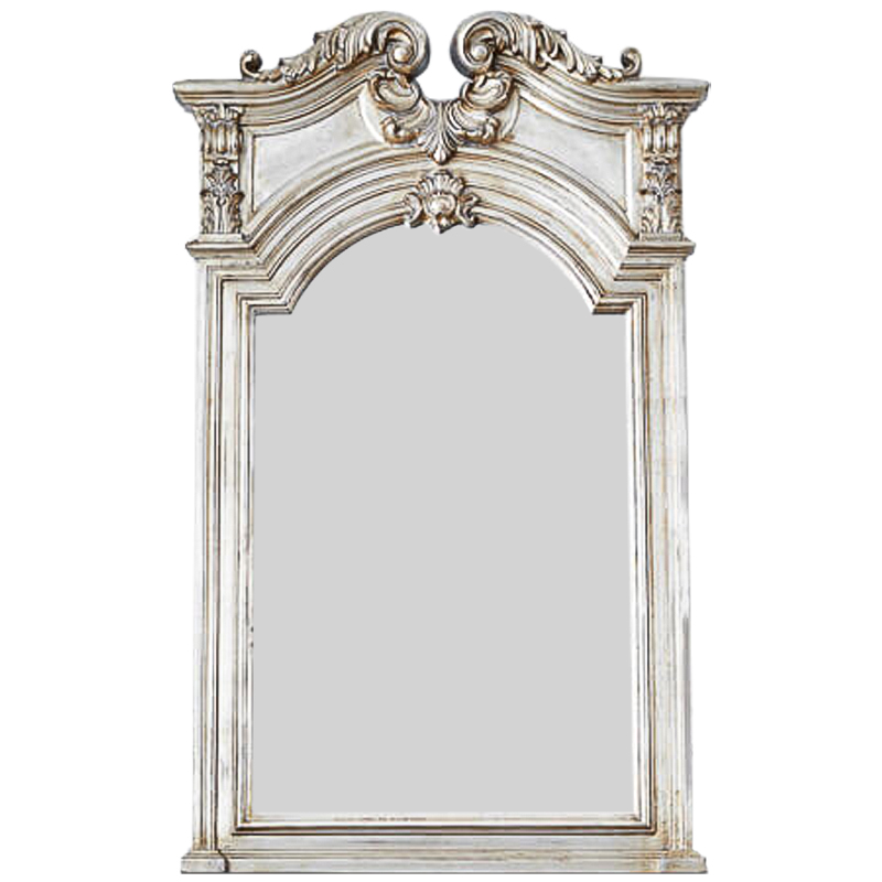 Зеркало Lupescu Mirror White Белый винтажная патина Зеркало Lupescu Mirror White Белый винтажная патина в Кирове | Loft Concept
