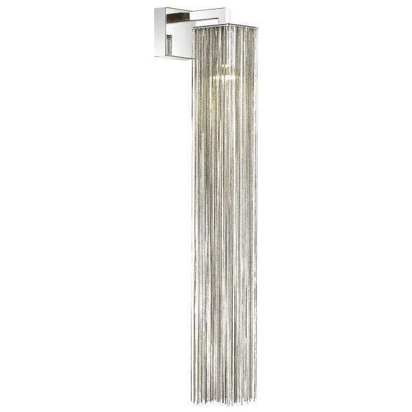 Бра Atlantis Chain Nickel One Sconces Никель Бра Atlantis Chain Nickel One Sconces Никель в Кирове | Loft Concept
