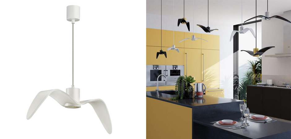 Подвесной светильник Seagull белый Подвесной светильник Seagull белый - Loft-Concept в Кирове