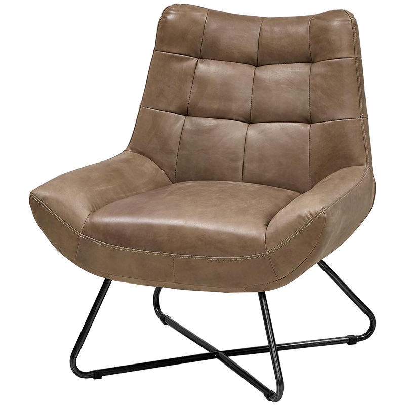 Кресло Sincere Chair Коричневый Черный Кресло Sincere Chair Коричневый Черный в Кирове | Loft Concept