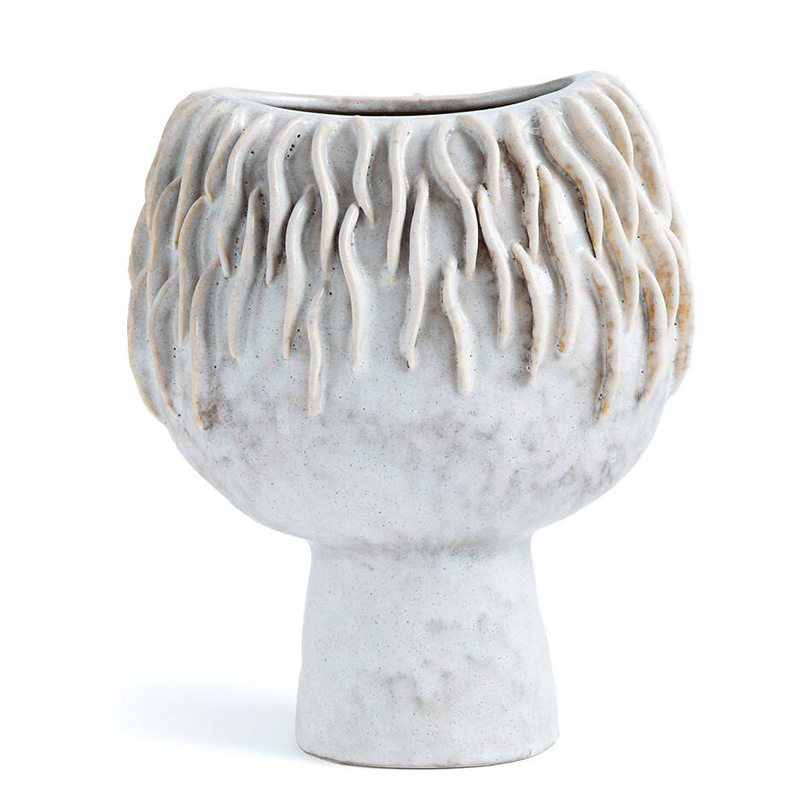Ваза Bence Vase Белый Бежевый Ваза Bence Vase Белый Бежевый в Кирове | Loft Concept