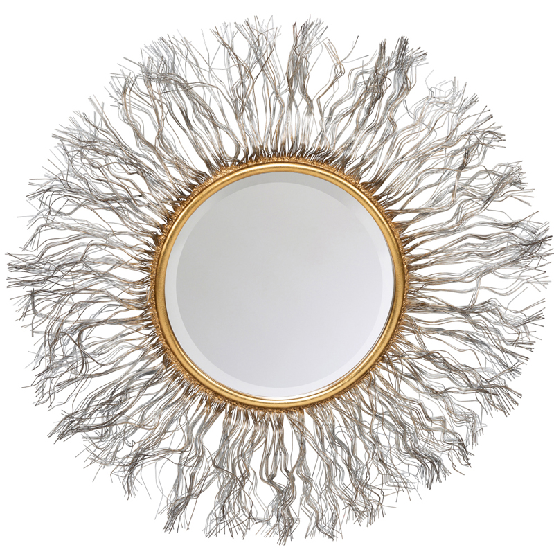 Зеркало Agnessa Mirror Зеркало Золотой Серебряный Зеркало Agnessa Mirror Зеркало Золотой Серебряный в Кирове | Loft Concept