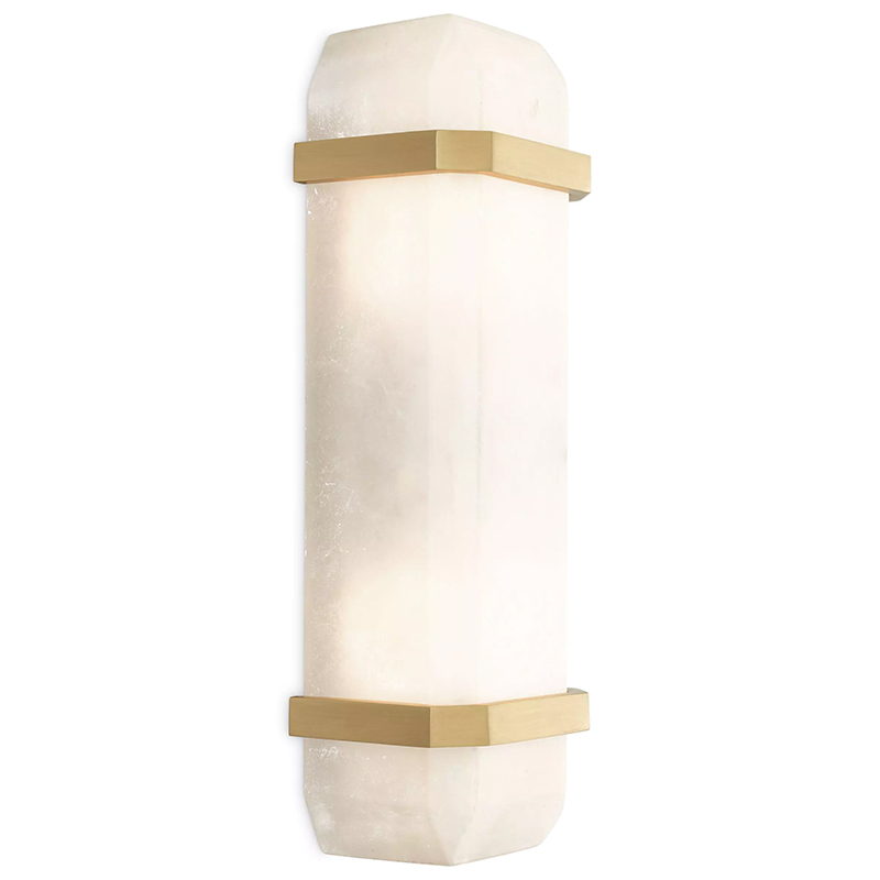 Бра Eichholtz Wall Lamp Pandora Латунь Белый Бра Eichholtz Wall Lamp Pandora Латунь Белый в Кирове | Loft Concept