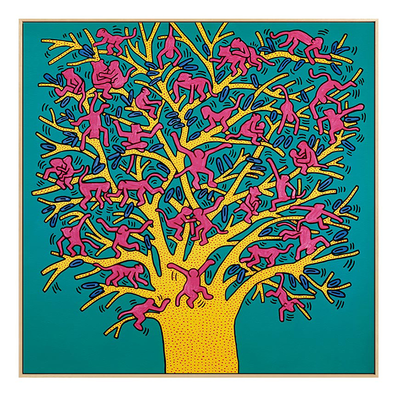 Постер Keith Haring 1 Мульти Постер Keith Haring 1 Мульти в Кирове | Loft Concept