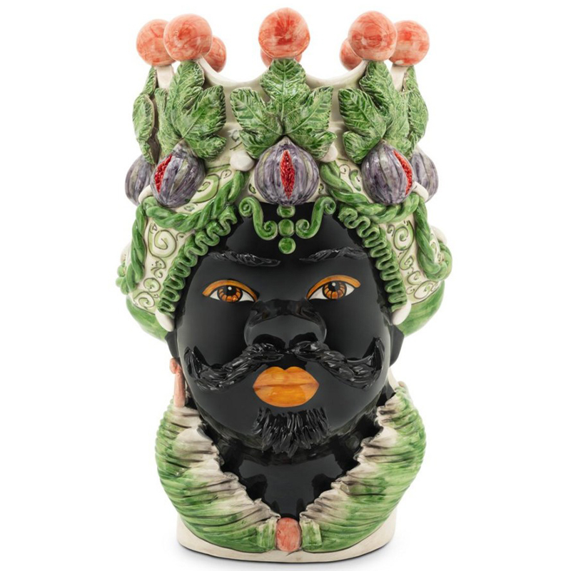 Vase Moro Man Fig B/f Ltd Coral Мульти Vase Moro Man Fig B/f Ltd Coral Мульти в Кирове | Loft Concept