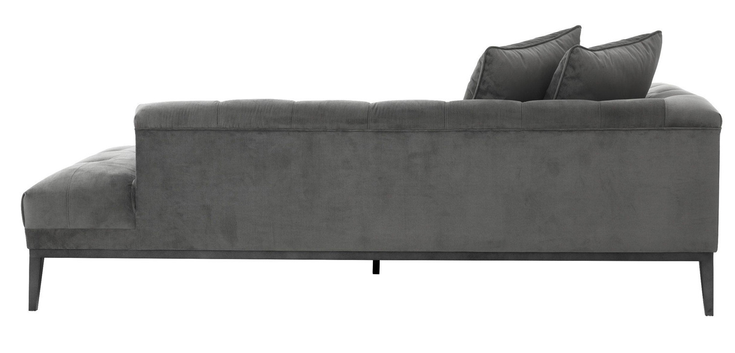 Кушетка Eichholtz Lounge Sofa Cesare Left grey - фото №1