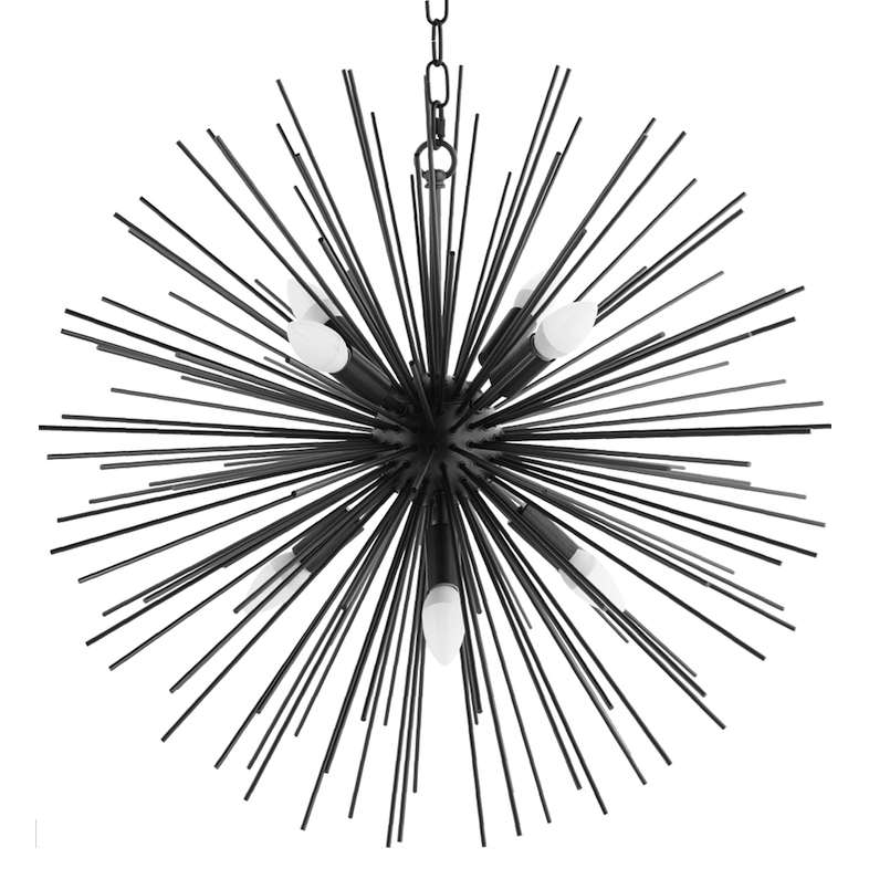 Люстра Sputnik Echinus Pendant Черный Люстра Sputnik Echinus Pendant Черный в Кирове | Loft Concept