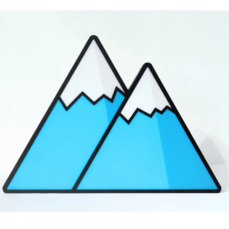 Бра The Mountains Белый Голубой Бра The Mountains Белый Голубой в Кирове | Loft Concept