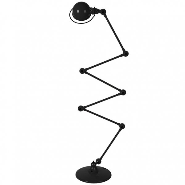 Торшер Zigzag Floor Lamp Черный в Кирове | Loft Concept 