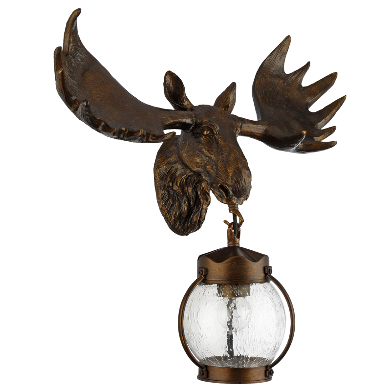 Уличный светильник Moose Lantern Коричневый винтаж Прозрачное Стекло Уличный светильник Moose Lantern Коричневый винтаж Прозрачное Стекло в Кирове | Loft Concept
