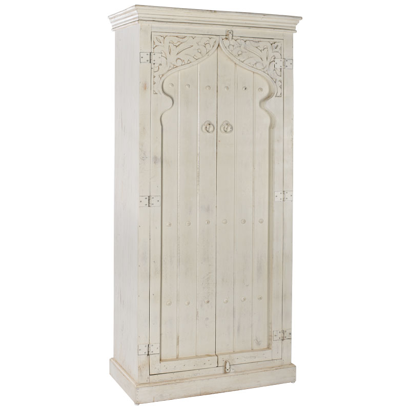 Шкаф Dome Cupboard Бежевый Белый Коричневый Шкаф Dome Cupboard Бежевый Белый Коричневый в Кирове | Loft Concept