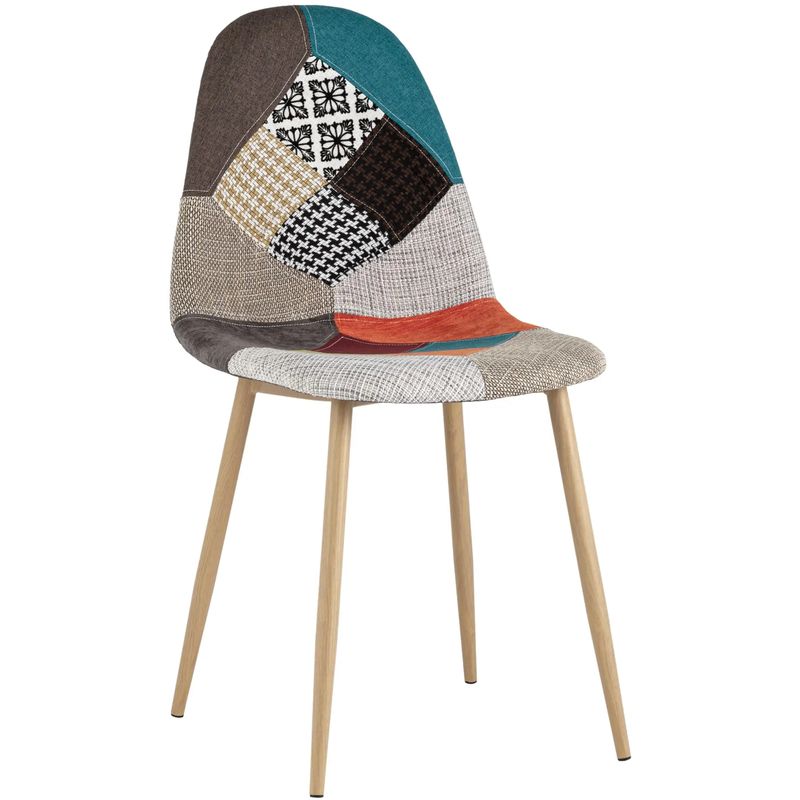 Стул Archie Chair Разноцветный Печворк Мульти Древесина Стул Archie Chair Разноцветный Печворк Мульти Древесина в Кирове | Loft Concept