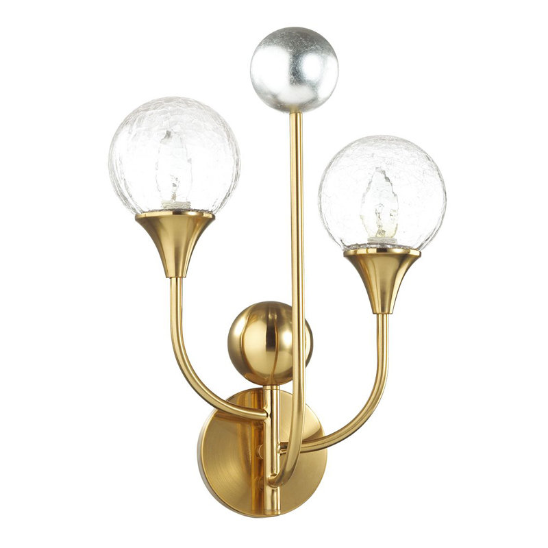 Бра Benniga Sconce Золотой Прозрачный (Transparent) Бра Benniga Sconce Золотой Прозрачный (Transparent) в Кирове | Loft Concept