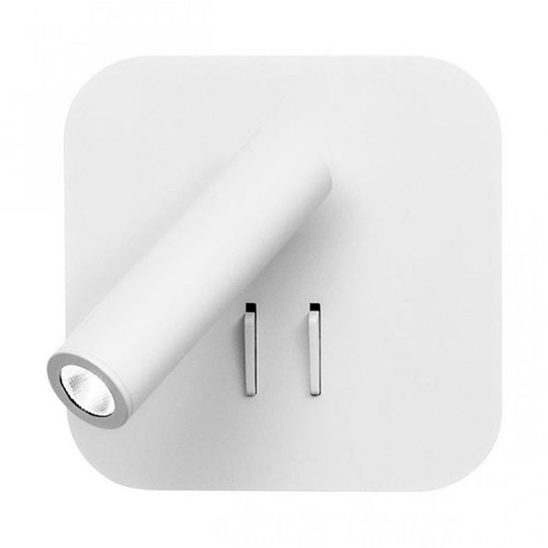 Бра Chelsom WALL LED DOCK White Square Белый в Кирове | Loft Concept 