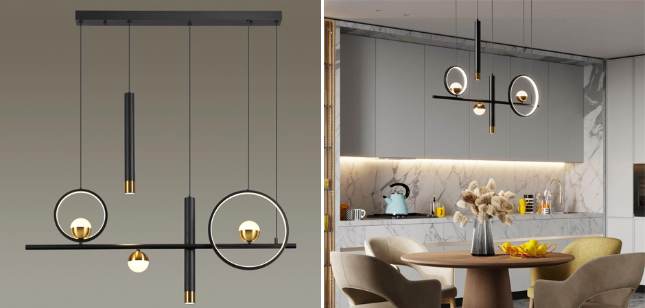 Люстра Scales Черная Люстра Scales Черная - Loft-Concept в Кирове