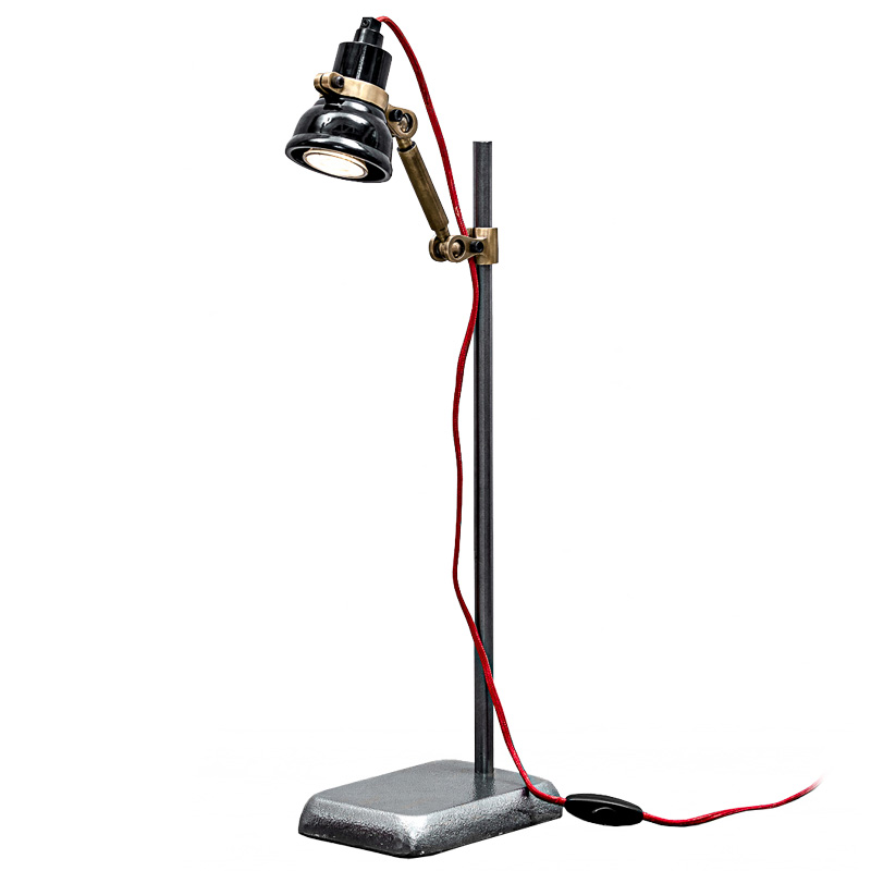 Настольная лампа Celsi Loft Table lamp Серый Латунь Настольная лампа Celsi Loft Table lamp Серый Латунь в Кирове | Loft Concept