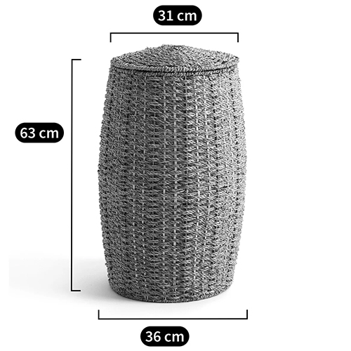 Корзина с крышкой из камыша Chane Wicker Basket Корзина с крышкой из камыша Chane Wicker Basket в Кирове