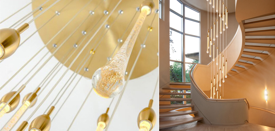 Люстра Droplet Ray Circle Люстра Droplet Ray Circle - Loft-Concept в Кирове